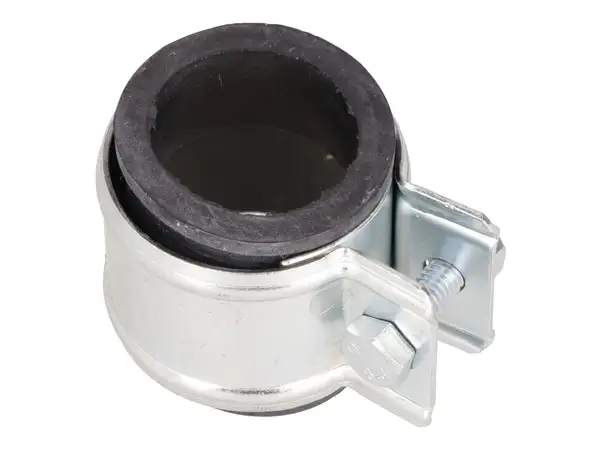 Exhaust clamp 32 mm with rubber